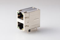PBT Ethernet RJ45 Jack RMA-065BC-20F6-YG 2 X 1 port 10 / 100 / 1000 Mbps