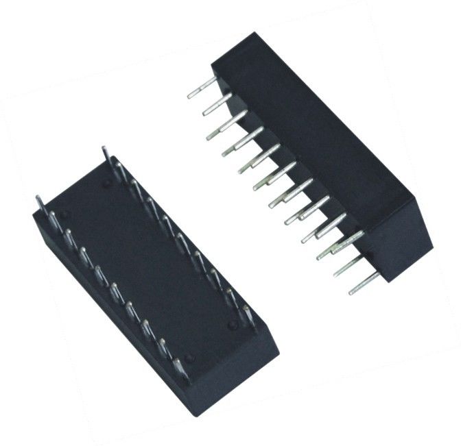 10 / 100 Base-T dual Ports Lan Magnetics , Gigabit Ethernet Transformer Magnetic